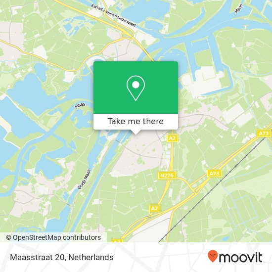 Maasstraat 20 map