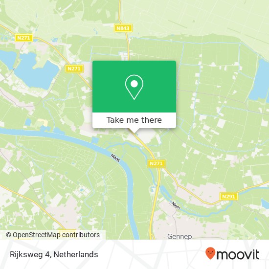 Rijksweg 4 map