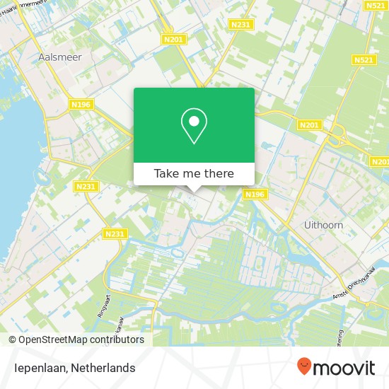 Iepenlaan map