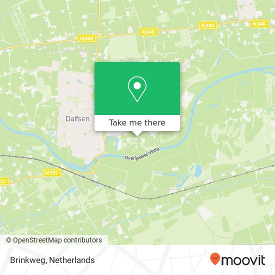 Brinkweg map