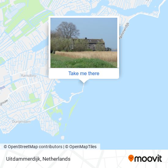 Uitdammerdijk Karte