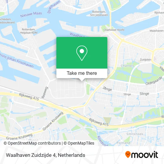 Waalhaven Zuidzijde 4 map