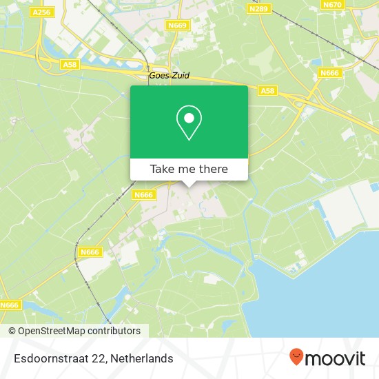 Esdoornstraat 22 map