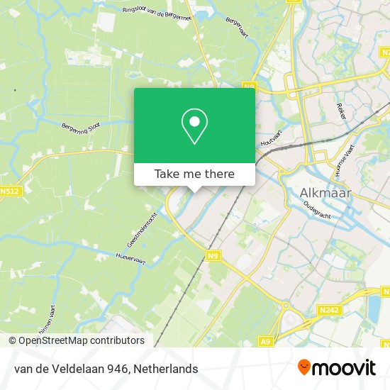 van de Veldelaan 946 map