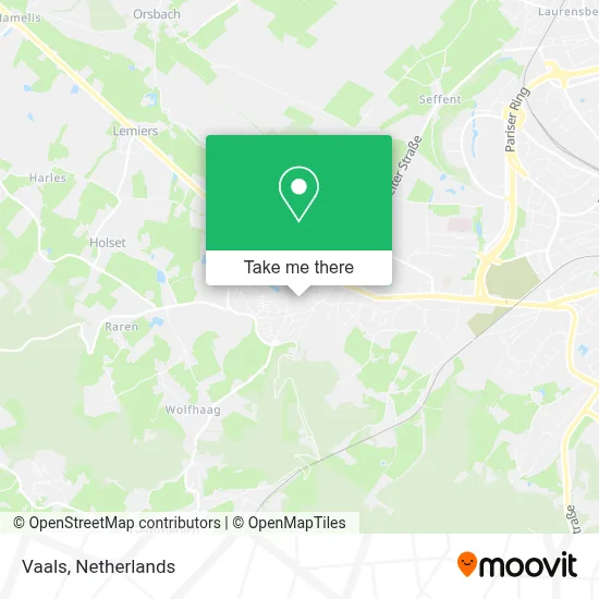 Vaals map
