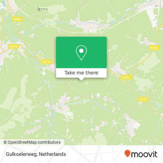 Gulkoelerweg map