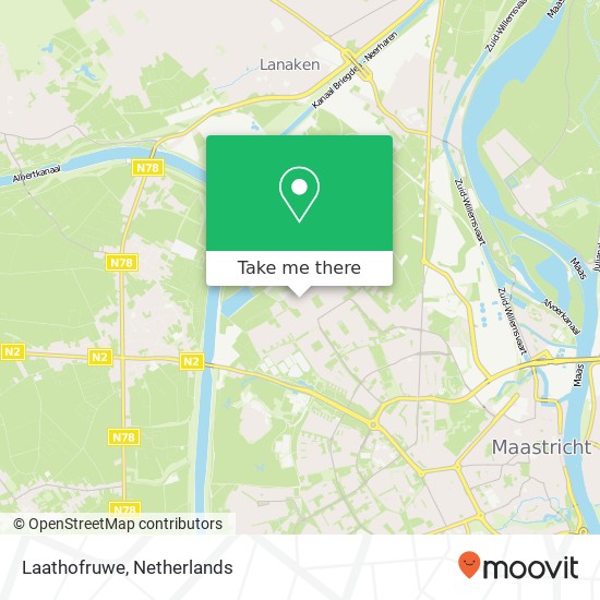 Laathofruwe map