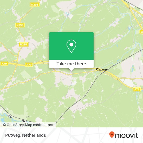 Putweg map