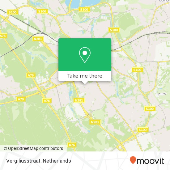 Vergiliusstraat map