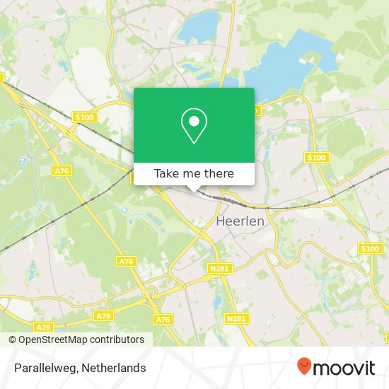 Parallelweg map