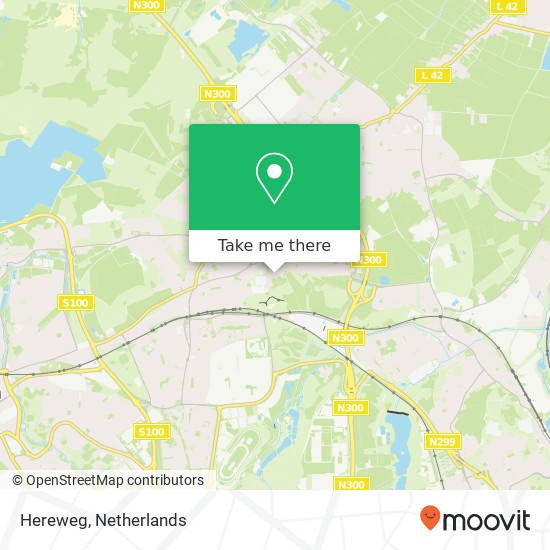 Hereweg map