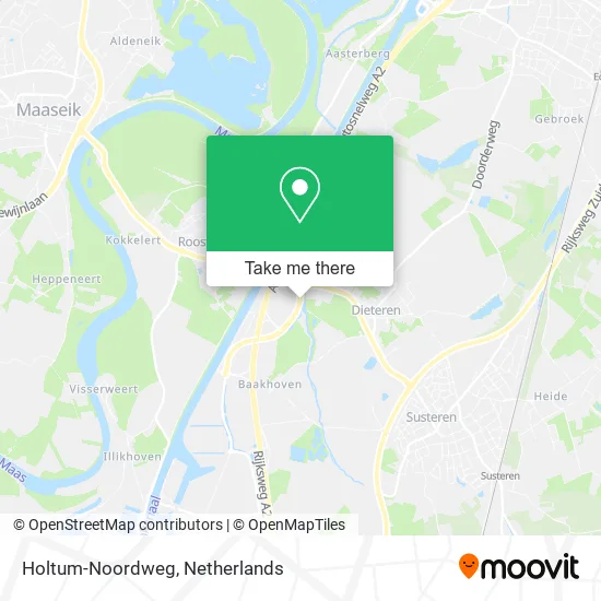 Holtum-Noordweg map