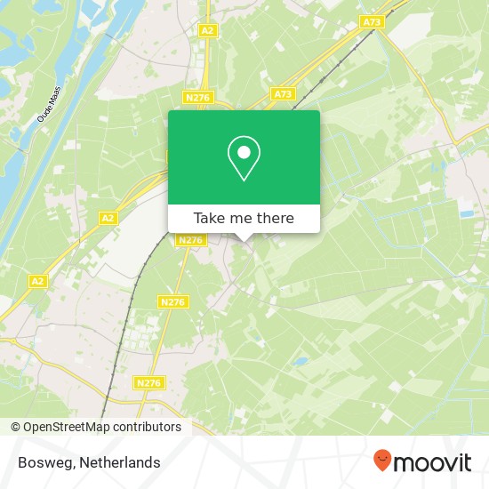 Bosweg map
