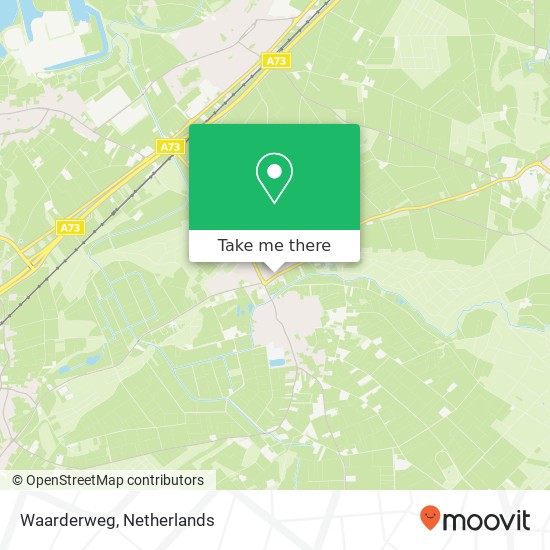 Waarderweg map