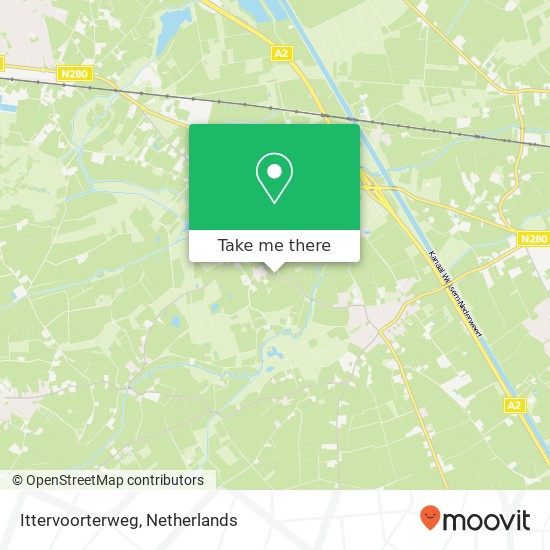 Ittervoorterweg map