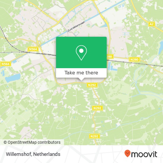 Willemshof map