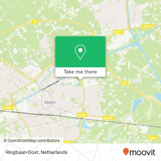 Ringbaan-Oost map