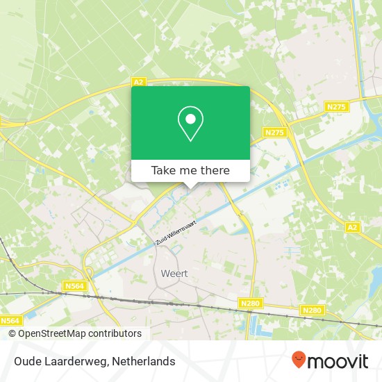 Oude Laarderweg Karte