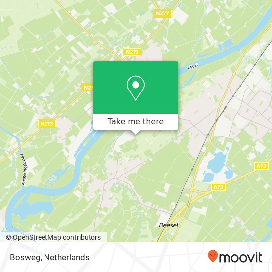 Bosweg map