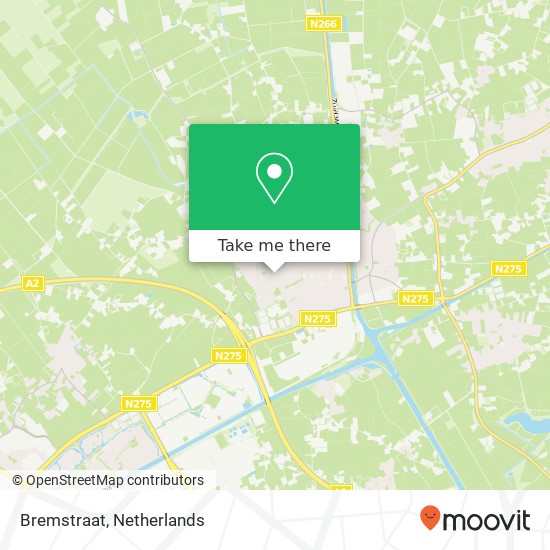 Bremstraat map