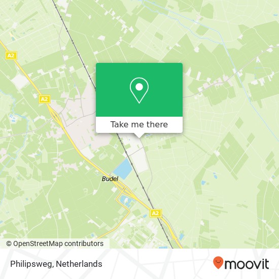 Philipsweg map
