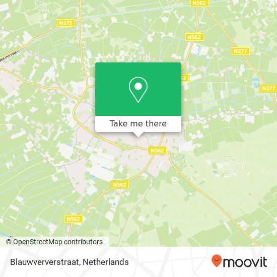 Blauwververstraat map