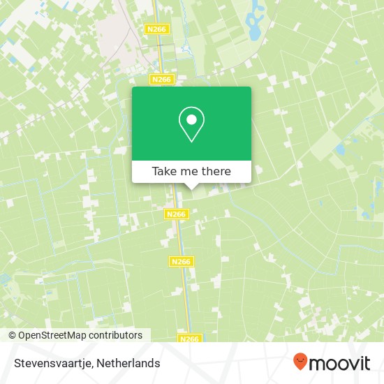 Stevensvaartje map