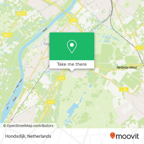 Hondsdijk map