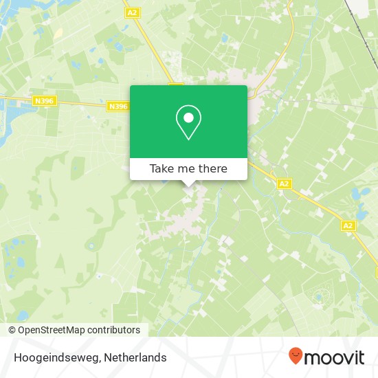 Hoogeindseweg map
