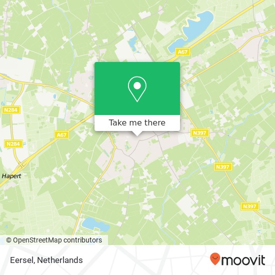 Eersel map