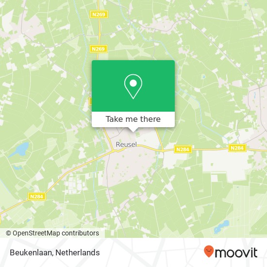 Beukenlaan map