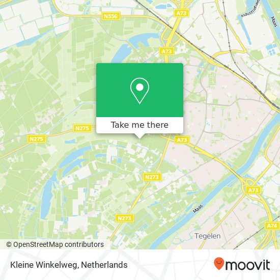 Kleine Winkelweg map