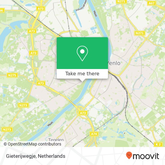 Gieterijwegje map