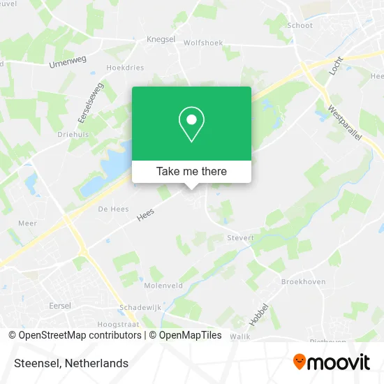 Steensel map