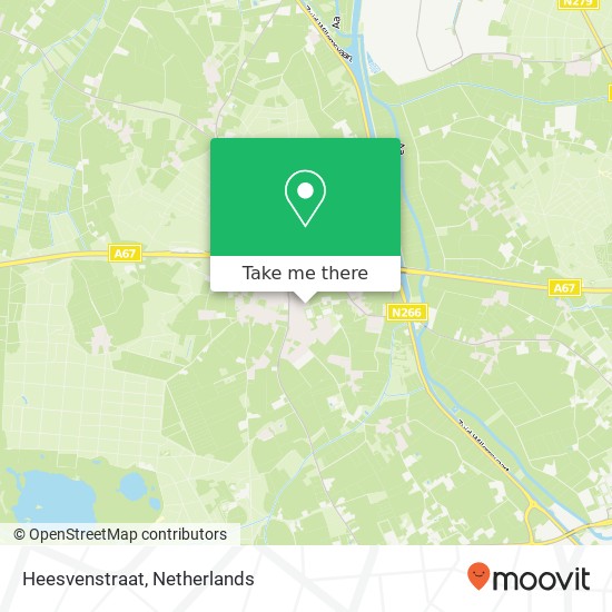 Heesvenstraat map