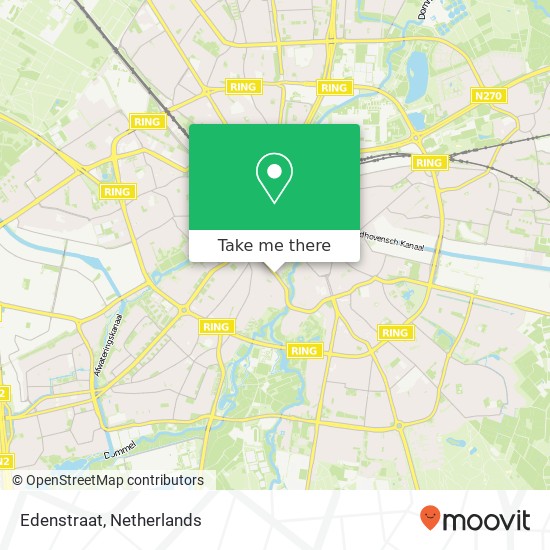 Edenstraat map