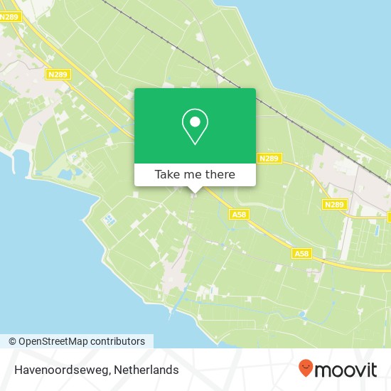 Havenoordseweg Karte