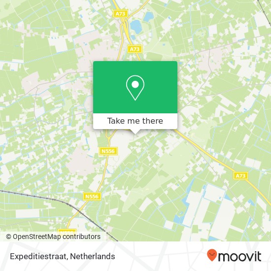 Expeditiestraat map