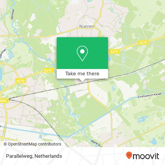 Parallelweg map