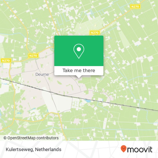 Kulertseweg map