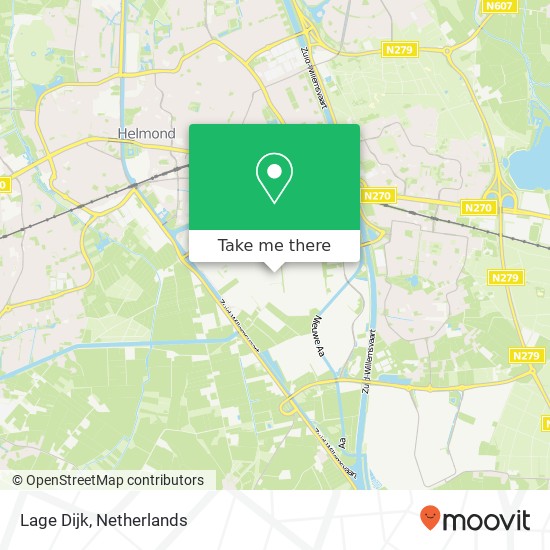 Lage Dijk map