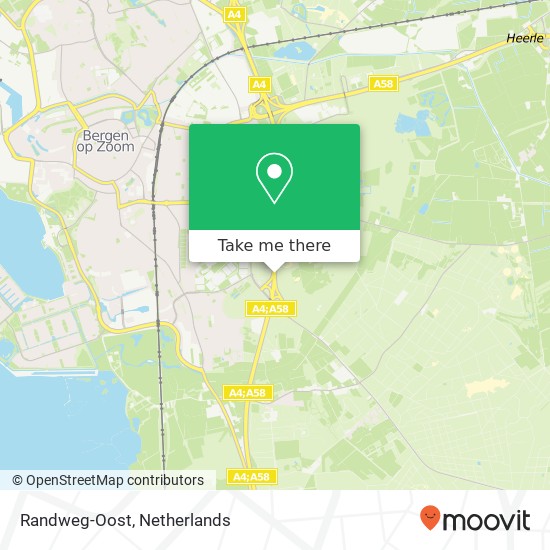 Randweg-Oost map