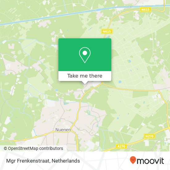 Mgr Frenkenstraat map