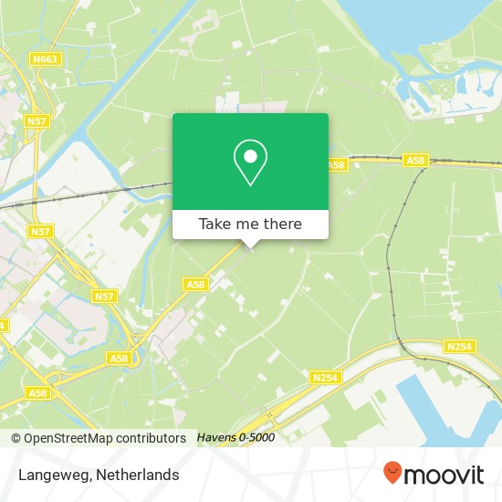 Langeweg map