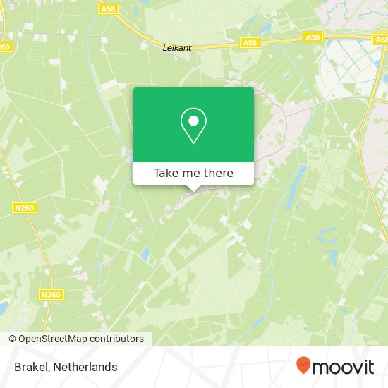 Brakel map