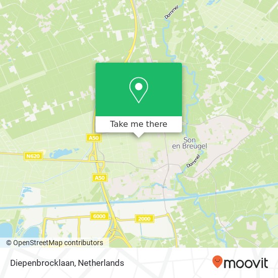 Diepenbrocklaan map