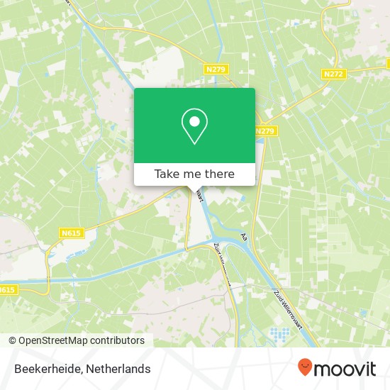 Beekerheide map