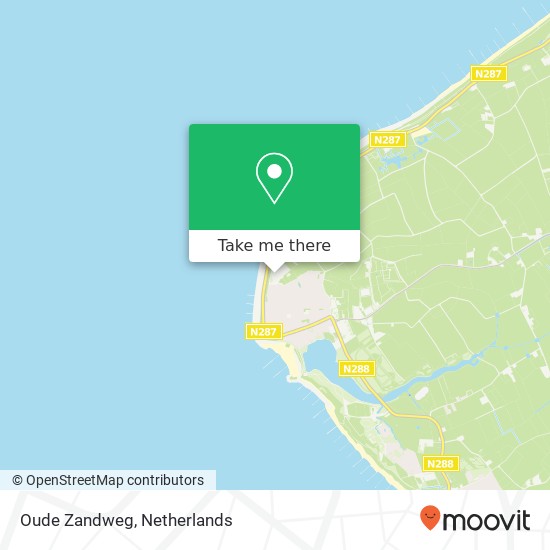 Oude Zandweg map