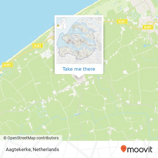 Aagtekerke map
