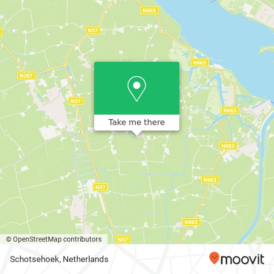 Schotsehoek map